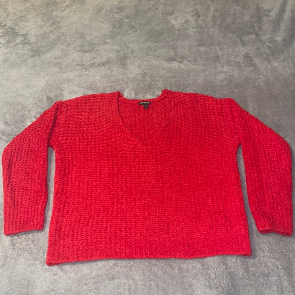 Express Sweater, XS, Red